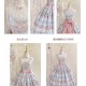 Mie Ye Rose Language Cage Tiered JSK and Lace Up Hem JSK(Reservation/Full Payment Without Shipping)